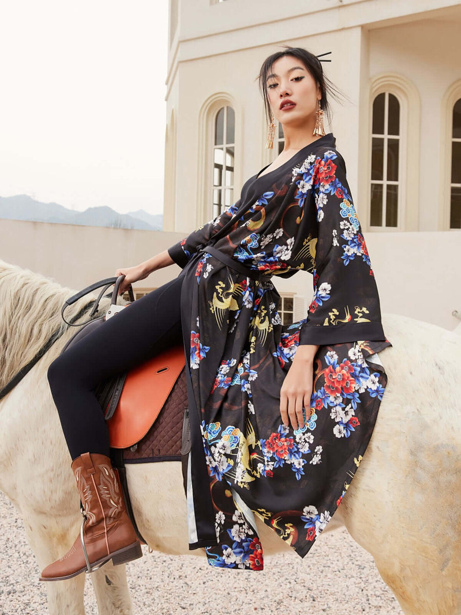 Ulivary Launches 2023 spring Collection to Let the spring season Shine Throughulivary Silk Robe