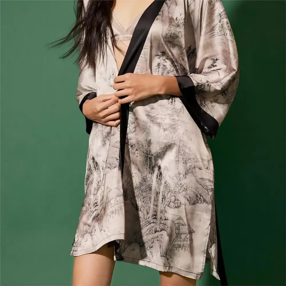 How To Styling In Short Kimono | Sexy Kimono Robe For Women Shop – ulivary