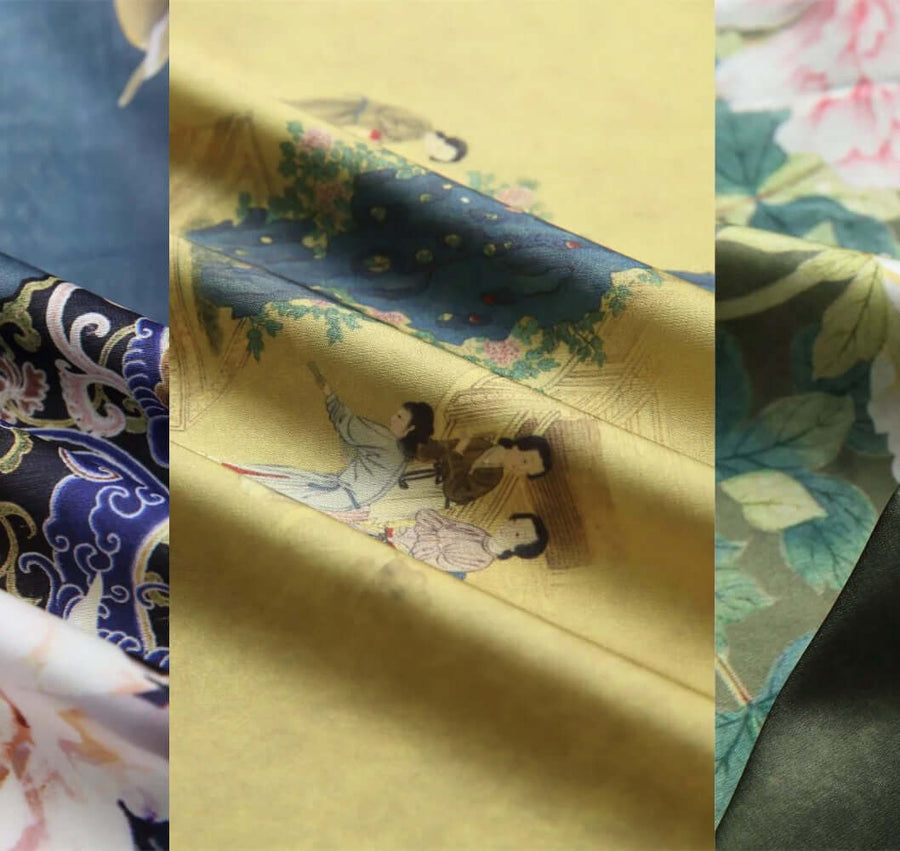 Journey into Eastern Aesthetics: Cast Your Vote in Our Designer Seriesulivary Silk Robe