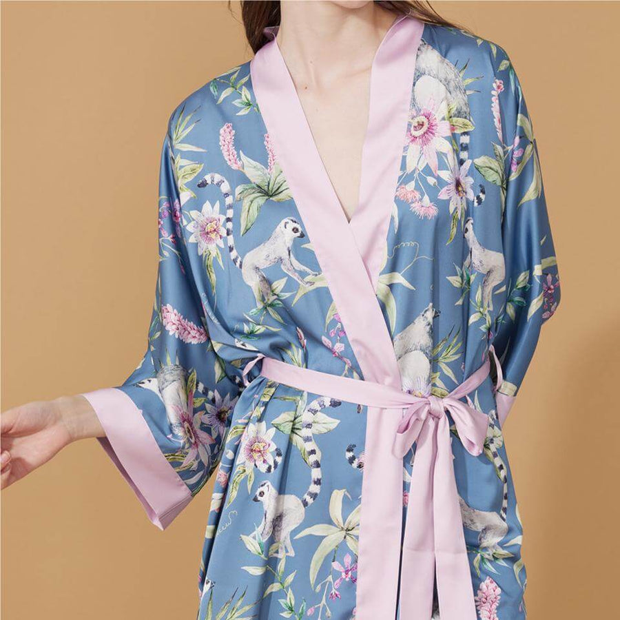 Revamp Your Autumn Style with Ulivary's Forest Series Collectionulivary Silk Robe