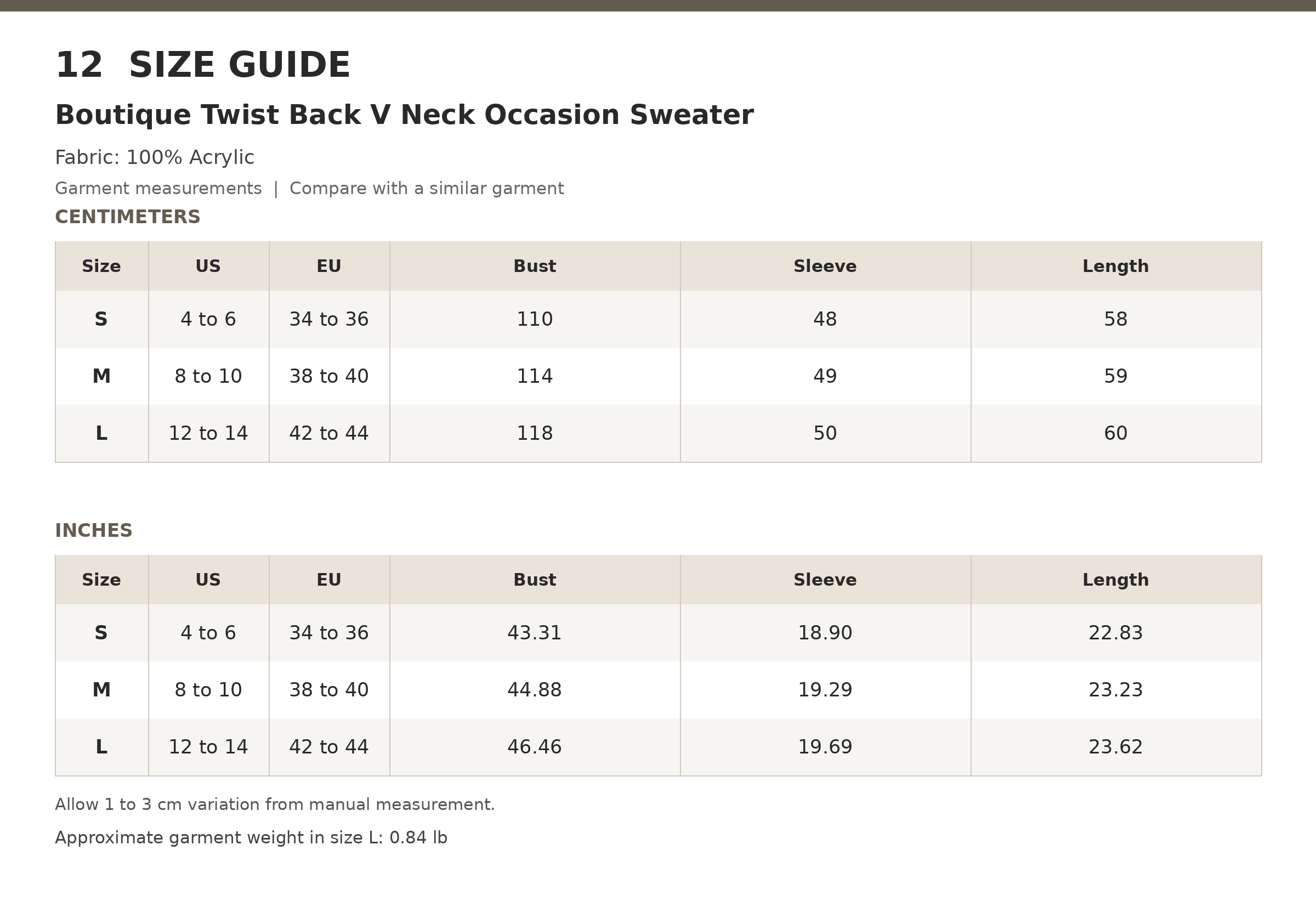 Boutique Twist Back V Neck Occasion Sweater