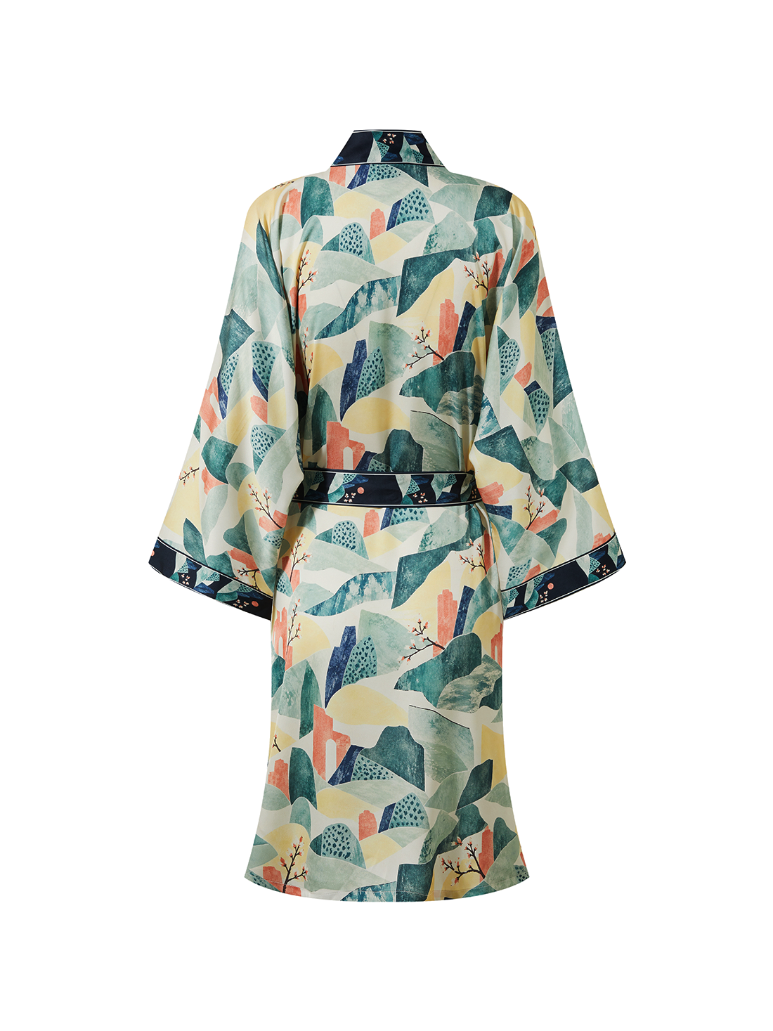 Sage Sierra Short Robe with Pockets