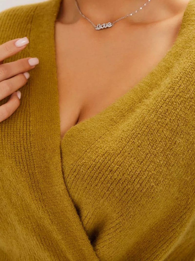 Wrap Tie Sweater