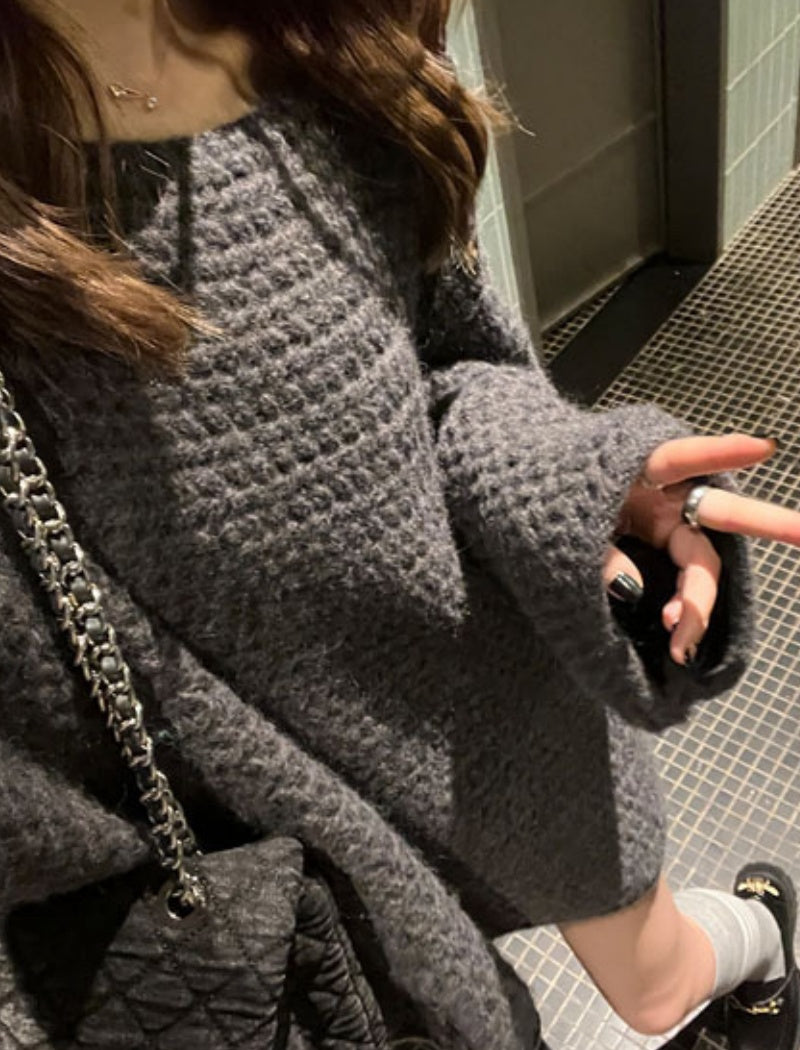Solid Knit Sweater