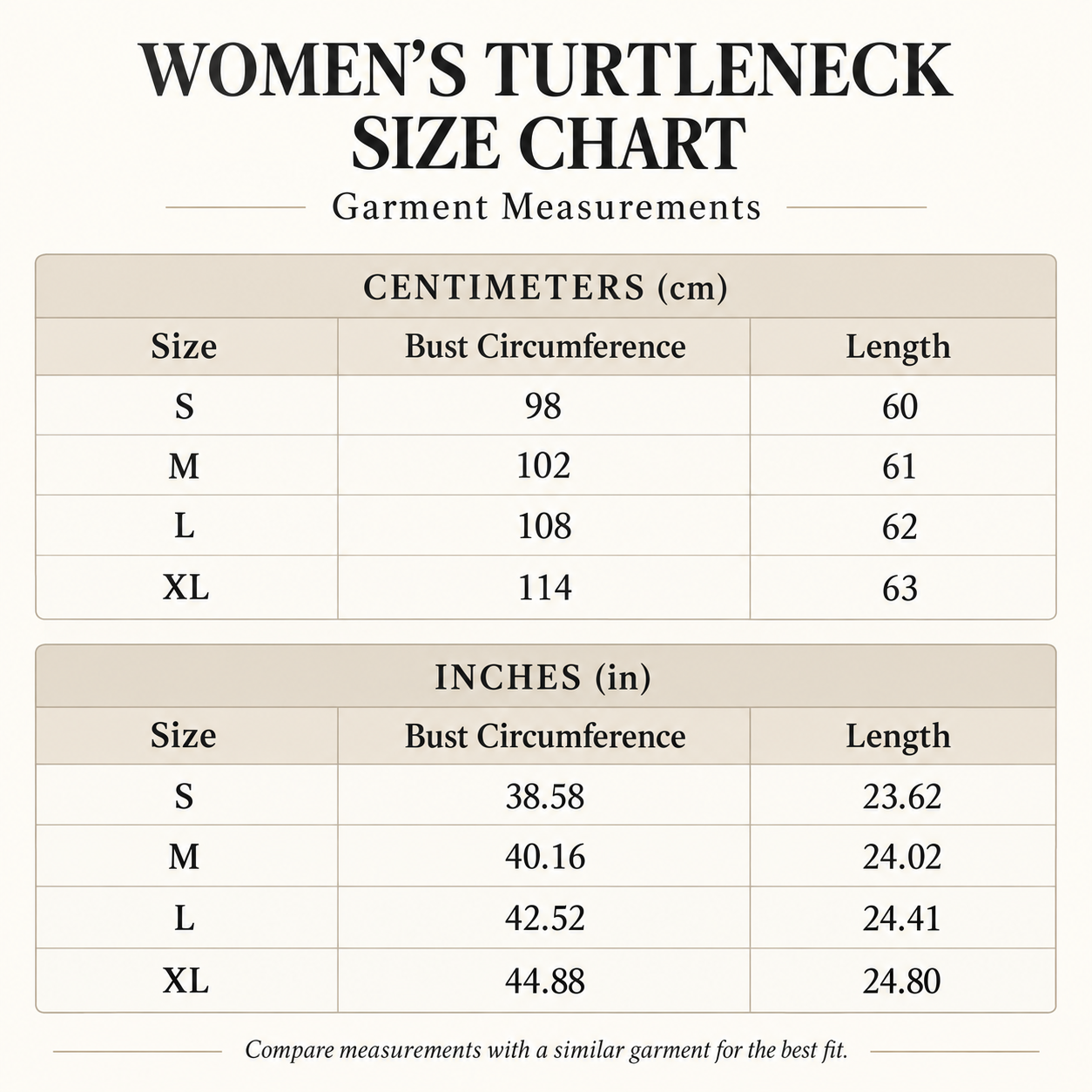 Women's Turtleneck Knit Sweater, Relaxed Fit Long Sleeve Pullover