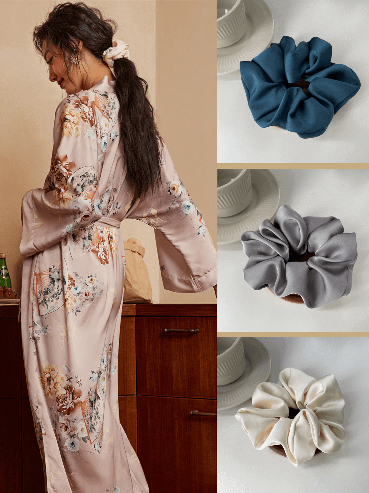 Luxury Silk Robe pajama sets for women Best Gift Guide for her Wedding Gift | Ulivary