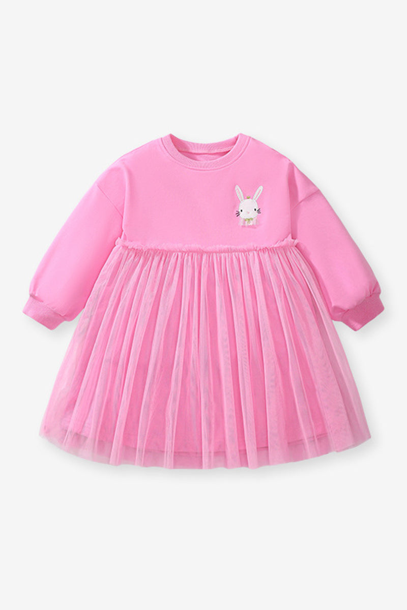 Bunny Patch Tulle Dress (Kids)