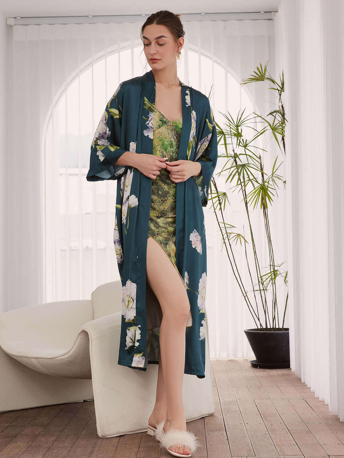 Luxury Silk Robe pajama sets for women Best Gift Guide for her Wedding Gift | Ulivary