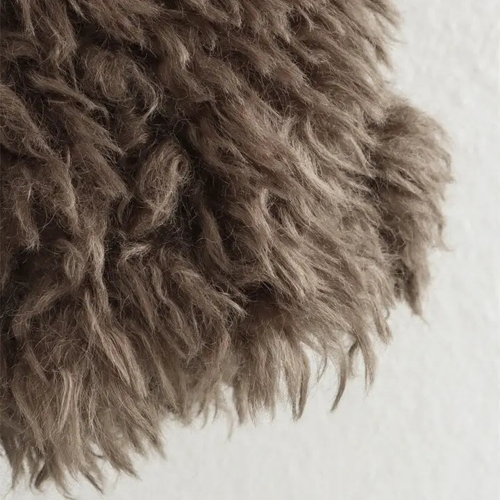 Fluffy Faux Fur Coat