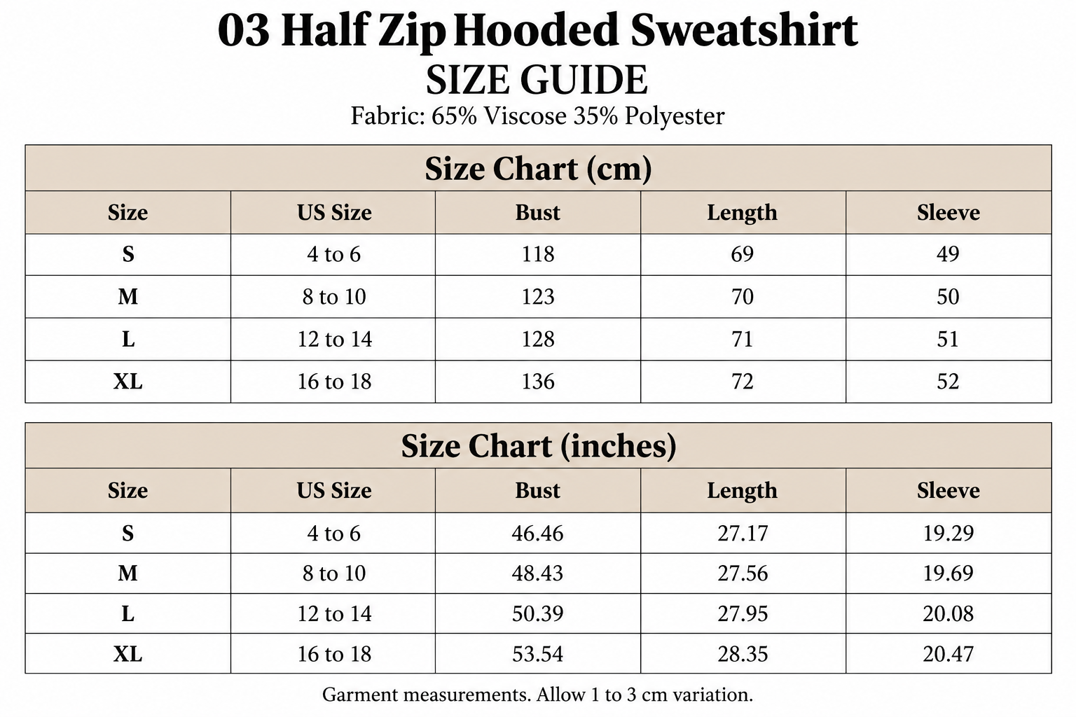 Boutique Half Zip Hooded Tunic Sweatshirt