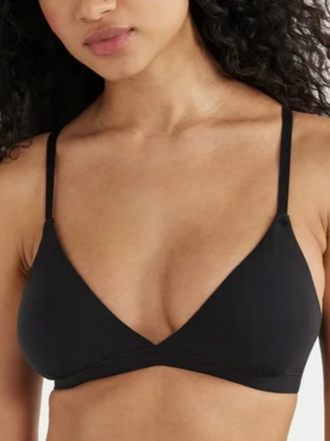 Seamless Soft Padded Triangle Everyday Bralette
