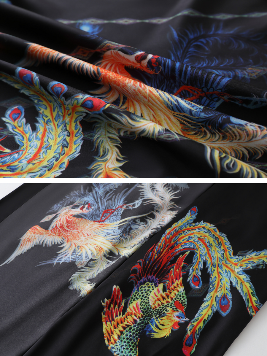 Dragon Phoenix Kimono Robe