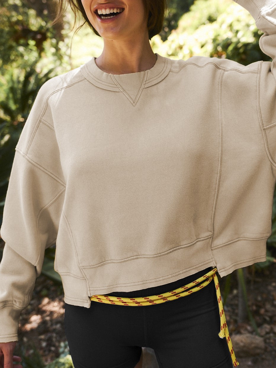 Women's Cropped Crewneck Sweatshirt
