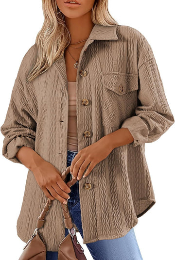 Versatile Lapel Long-Sleeve Shirt Top for Women