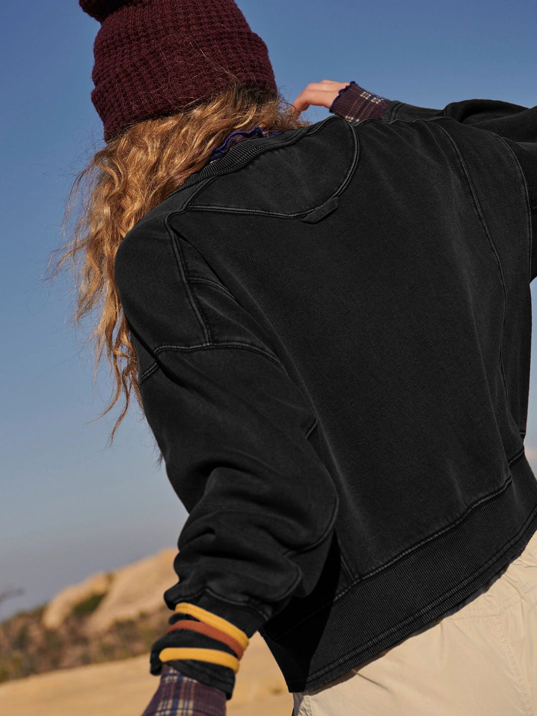 Women's Cropped Crewneck Sweatshirt