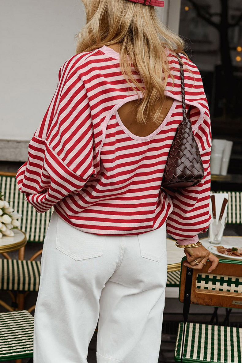 Women’s White Embroidered Lace Long Sleeve Blouse