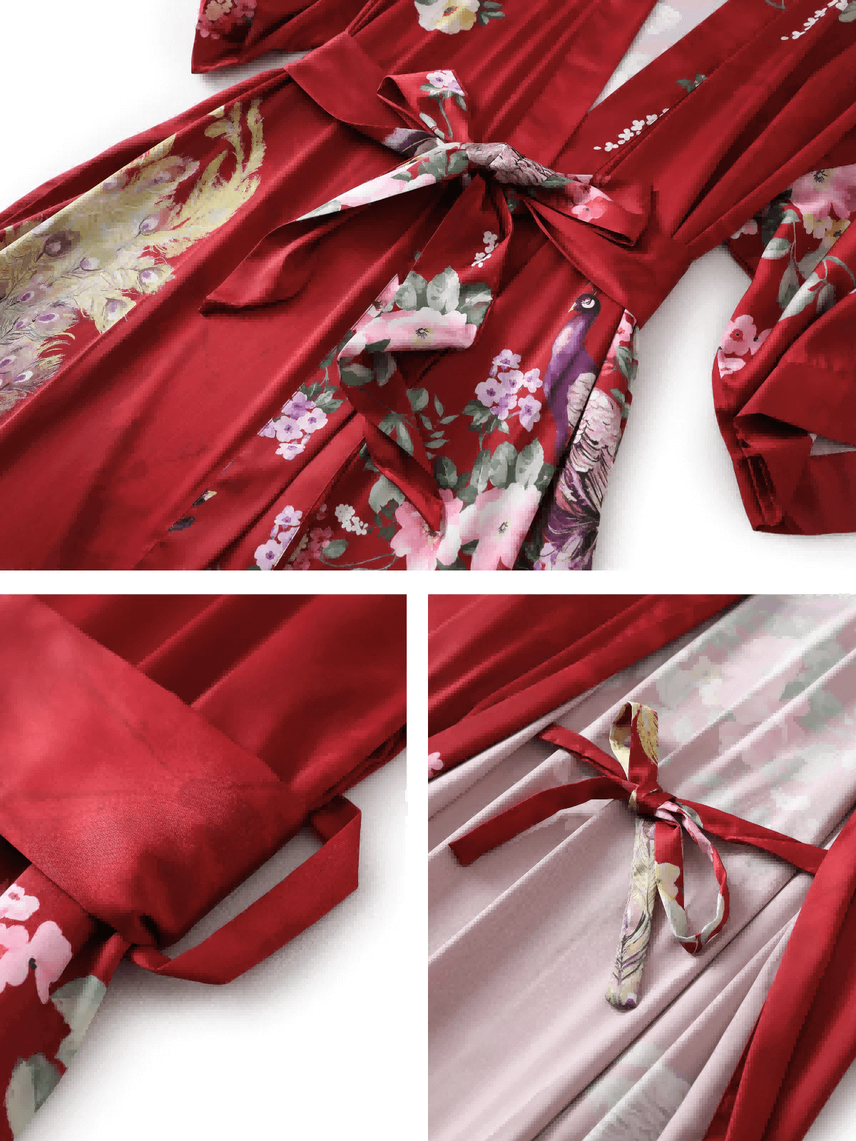 Luxury Silk Robe pajama sets for women Best Gift Guide for her Wedding Gift | Ulivary