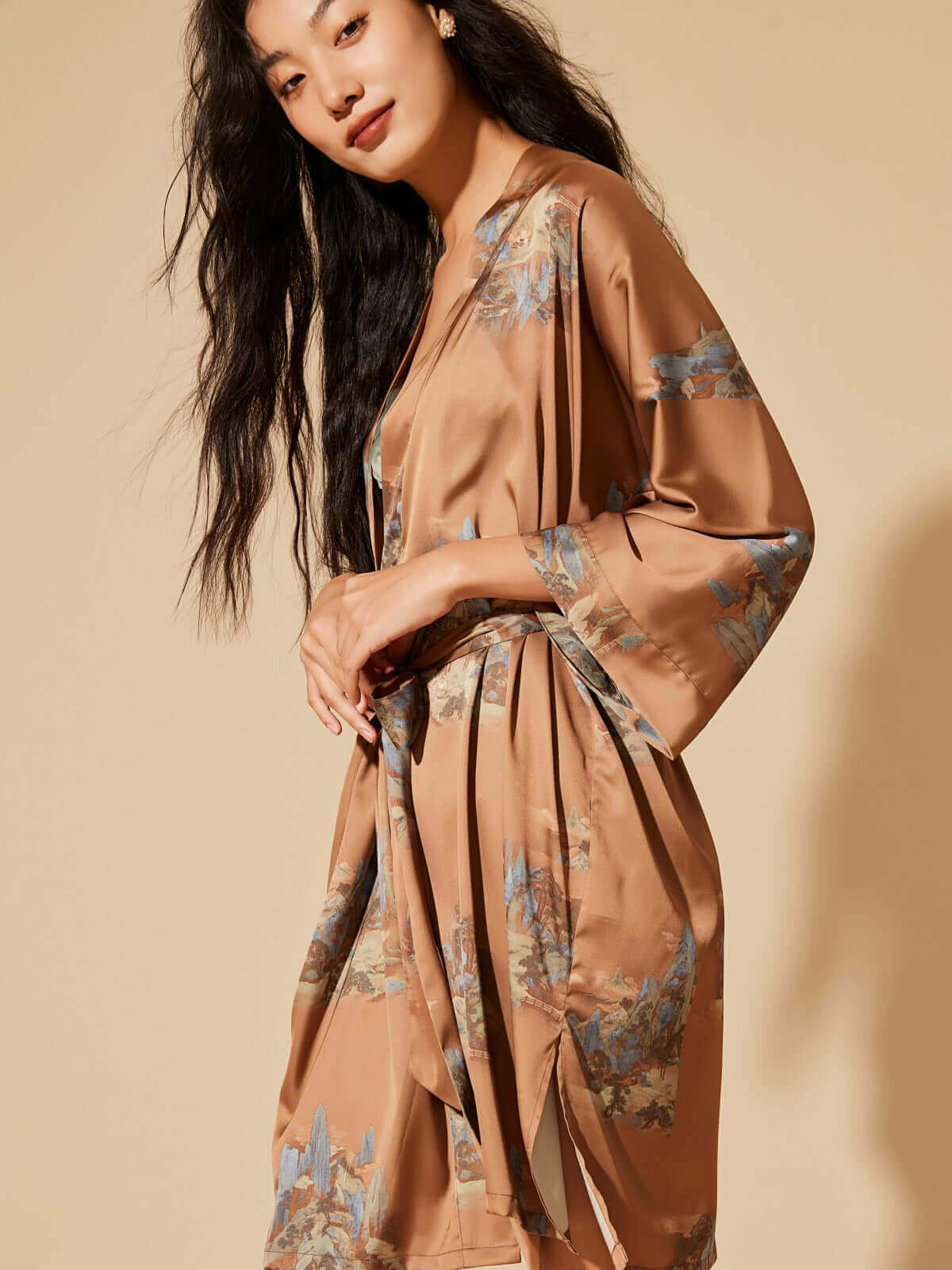 Luxury Silk Robe pajama sets for women Best Gift Guide for her Wedding Gift | Ulivary