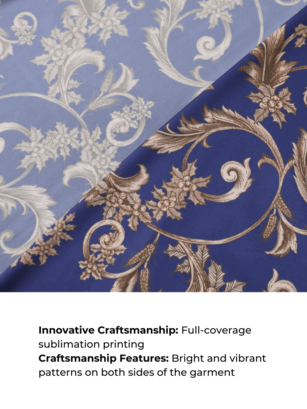 Tassels Blue Kimono Robe