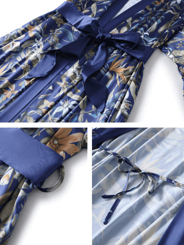 Luxury Silk Robe pajama sets for women Best Gift Guide for her Wedding Gift | Ulivary