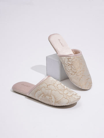 Traditional Embroidered Headband Slippers