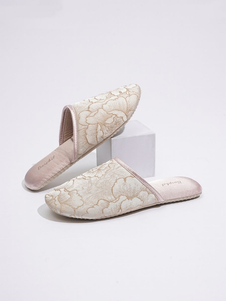 Traditional Embroidered Headband Slippers