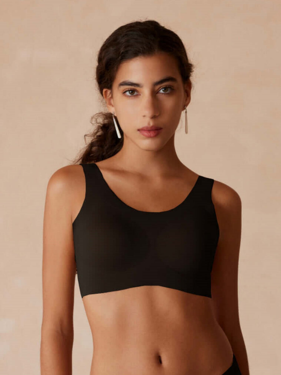 Cloud-Like Seamless U-Neck Bra