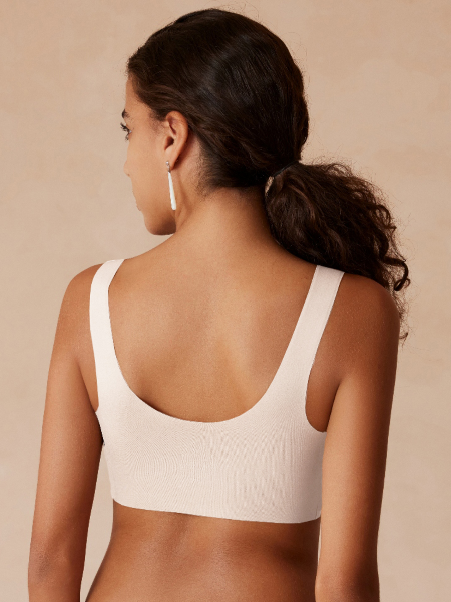 Cloud-Like Seamless U-Neck Bra