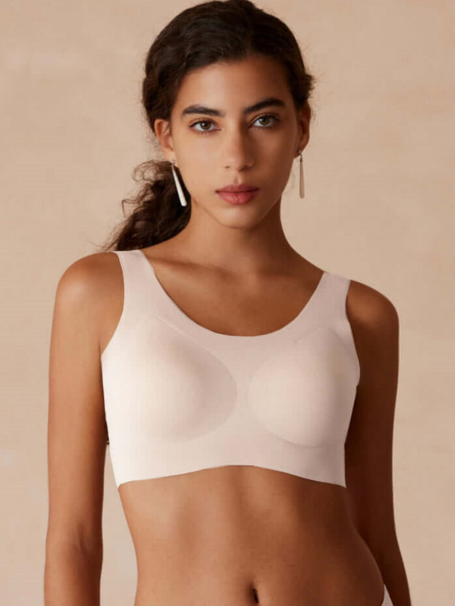 Cloud-Like Seamless U-Neck Bra
