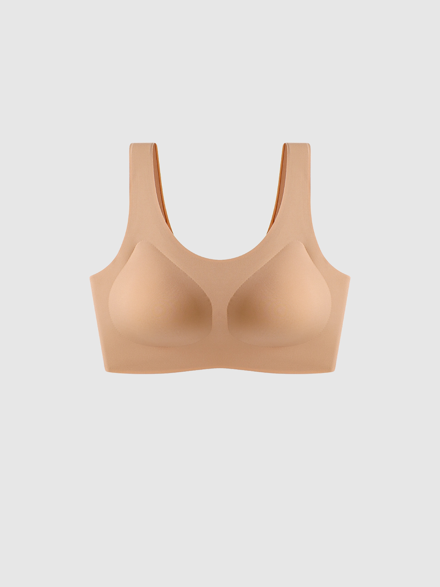 Cloud-Like Seamless U-Neck Bra