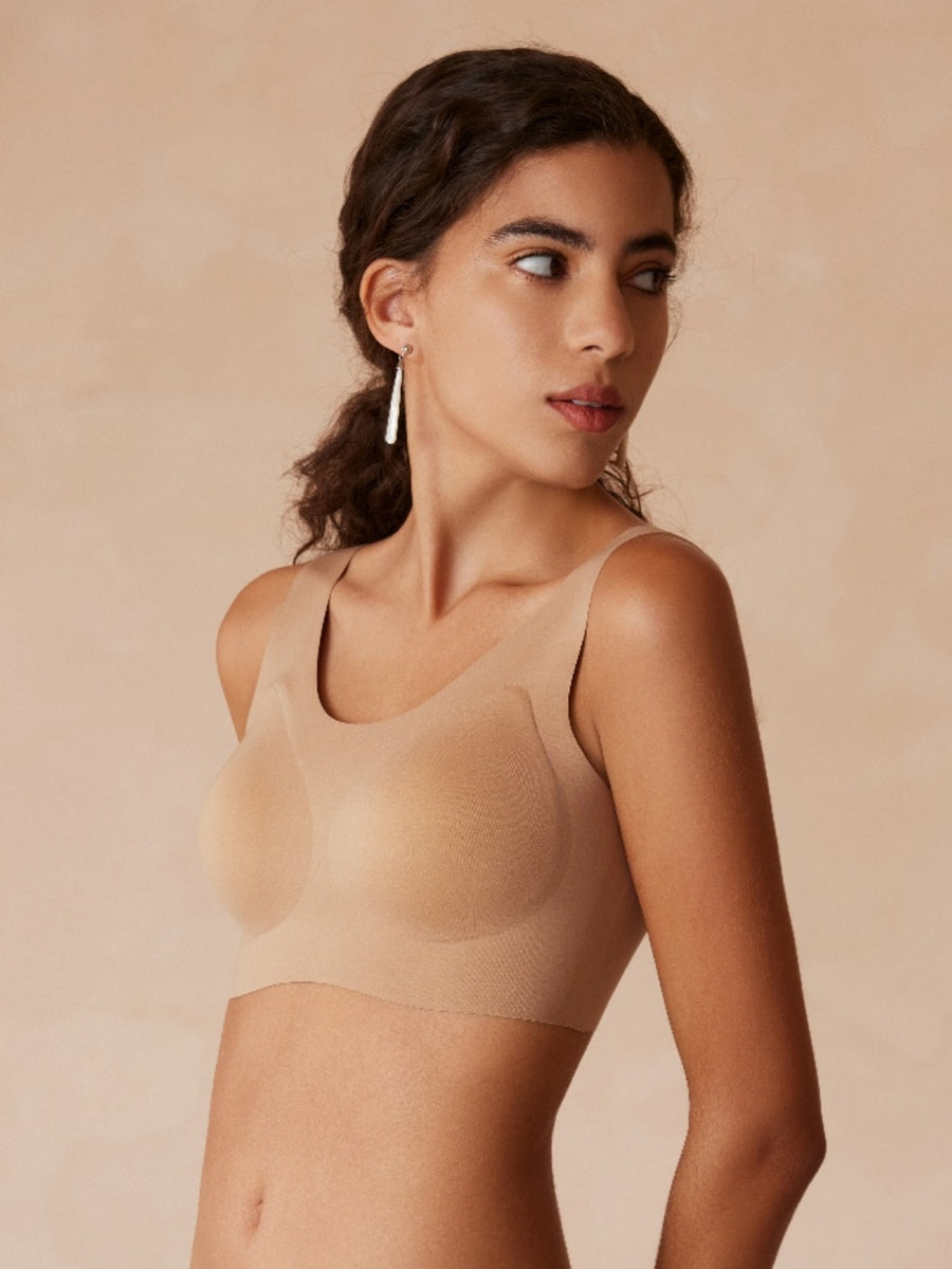 Cloud-Like Seamless U-Neck Bra