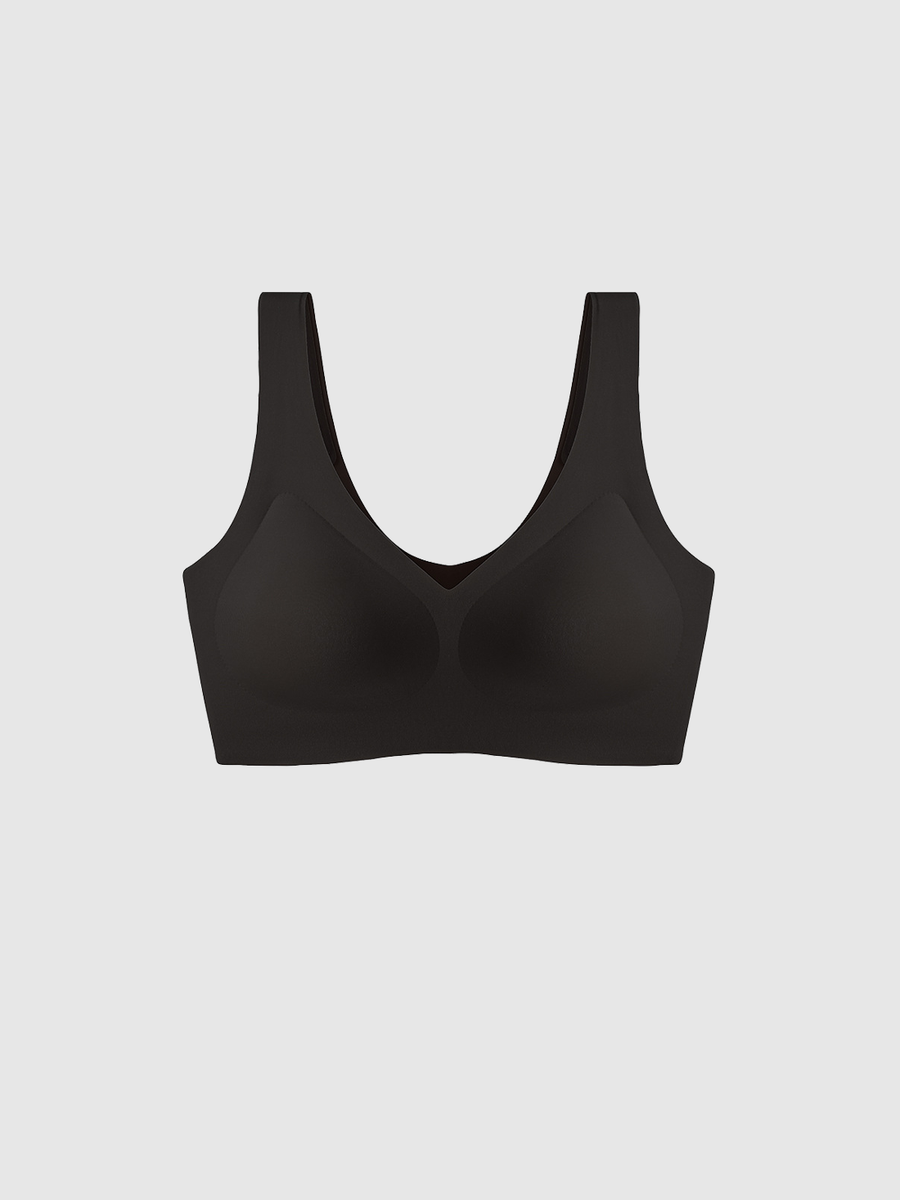 Seamless Comfort V-Neck Sleep Bra