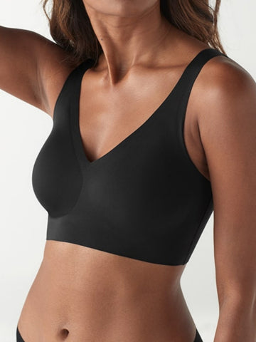 Seamless Comfort V-Neck Sleep Bra