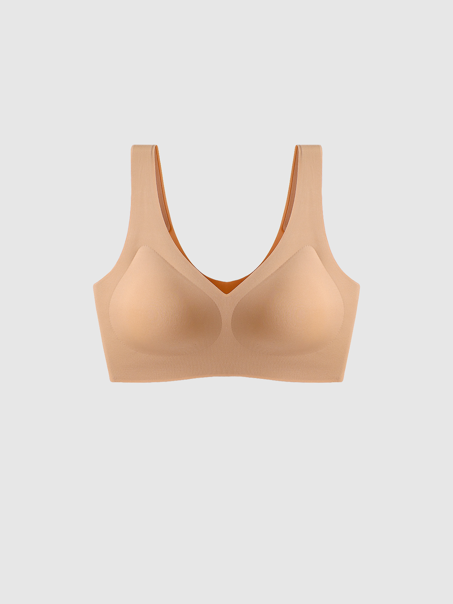 Seamless Comfort V-Neck Sleep Bra