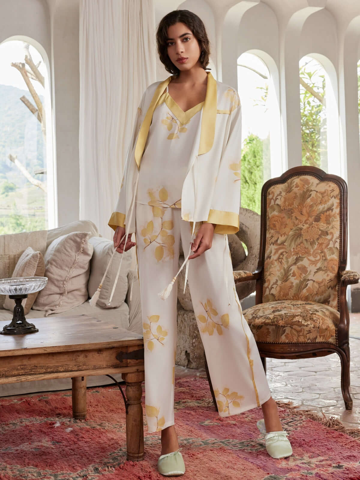 Luxury Silk Robe pajama sets for women Best Gift Guide for her Wedding Gift | Ulivary