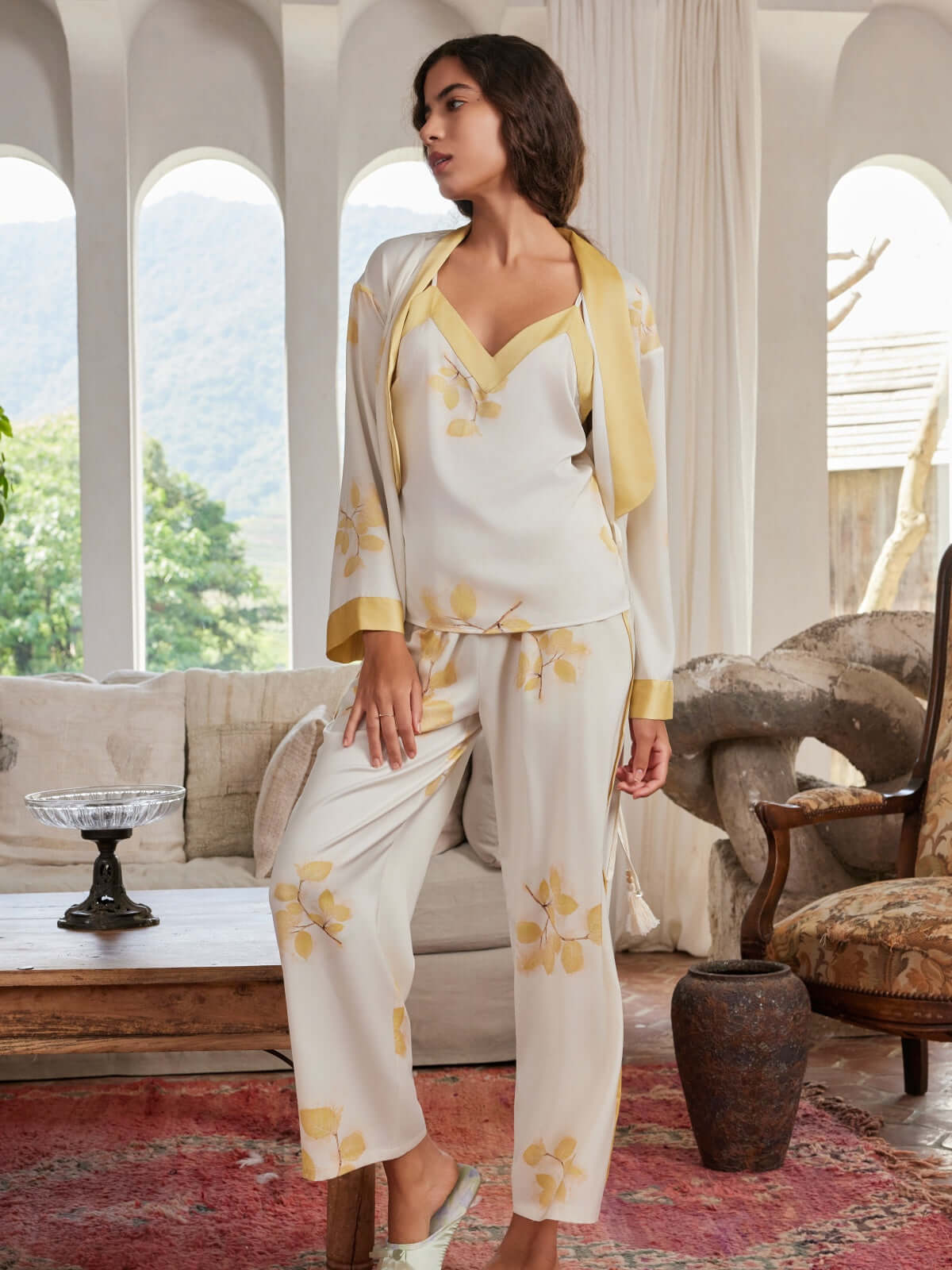Luxury Silk Robe pajama sets for women Best Gift Guide for her Wedding Gift | Ulivary
