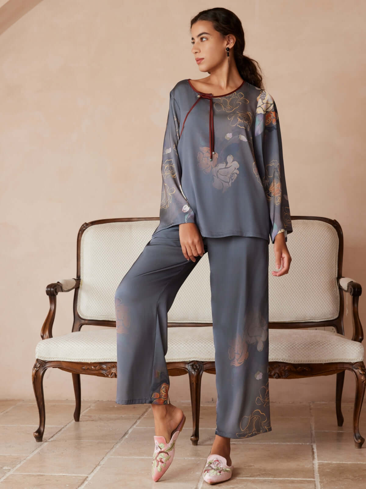 Luxury Silk Robe pajama sets for women Best Gift Guide for her Wedding Gift | Ulivary