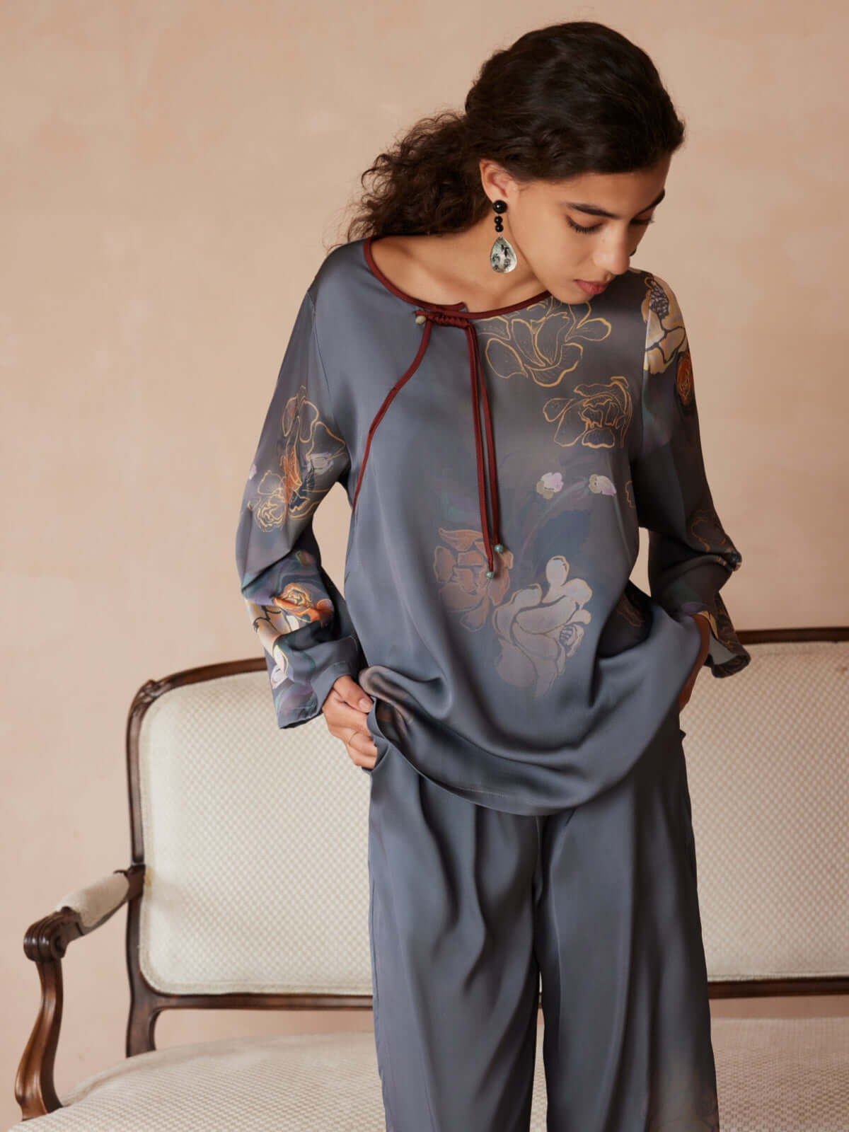 Luxury Silk Robe pajama sets for women Best Gift Guide for her Wedding Gift | Ulivary