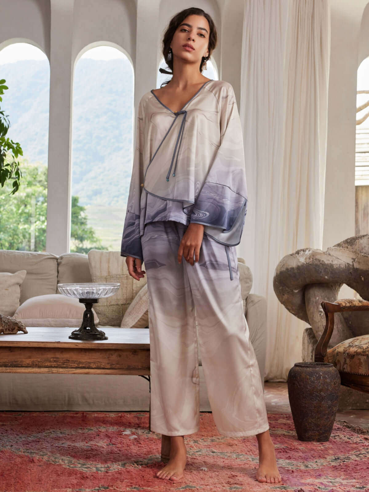 Luxury Silk Robe pajama sets for women Best Gift Guide for her Wedding Gift | Ulivary