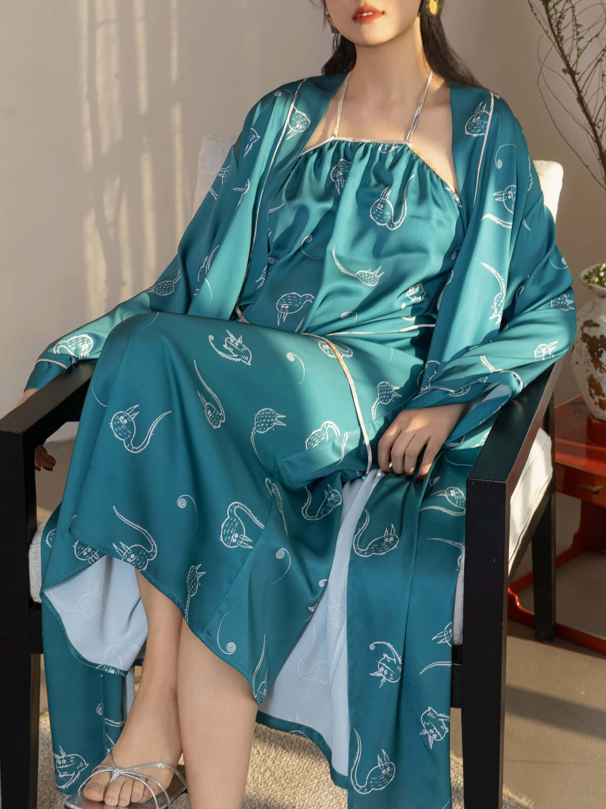 Luxury Silk Robe pajama sets for women Best Gift Guide for her Wedding Gift | Ulivary