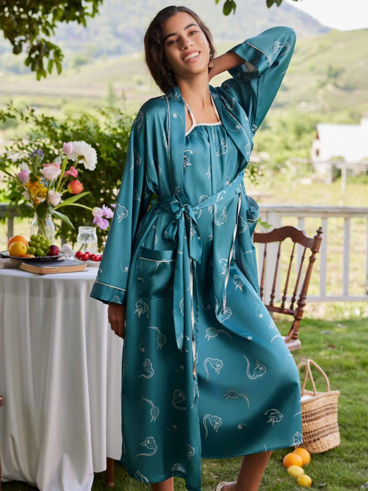 Luxury Silk Robe pajama sets for women Best Gift Guide for her Wedding Gift | Ulivary