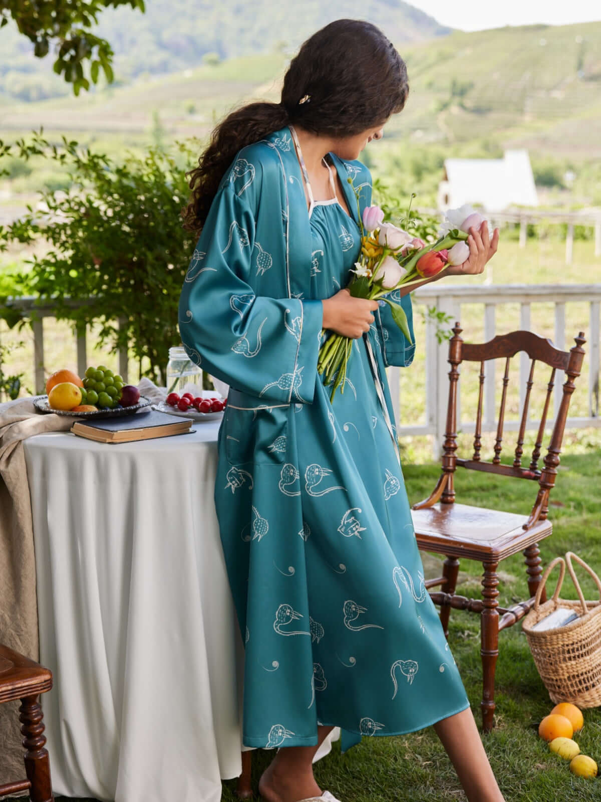 Luxury Silk Robe pajama sets for women Best Gift Guide for her Wedding Gift | Ulivary