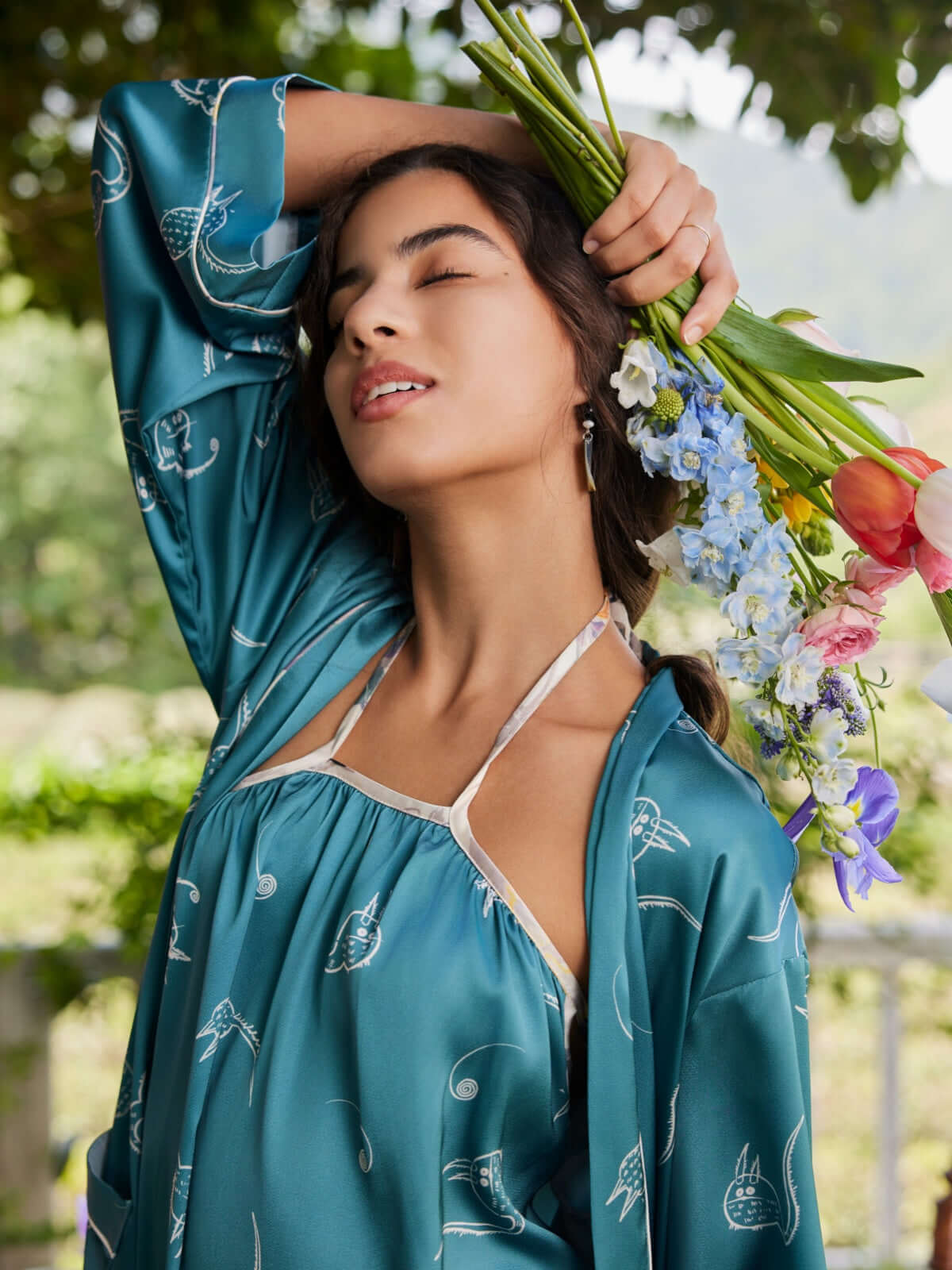 Luxury Silk Robe pajama sets for women Best Gift Guide for her Wedding Gift | Ulivary