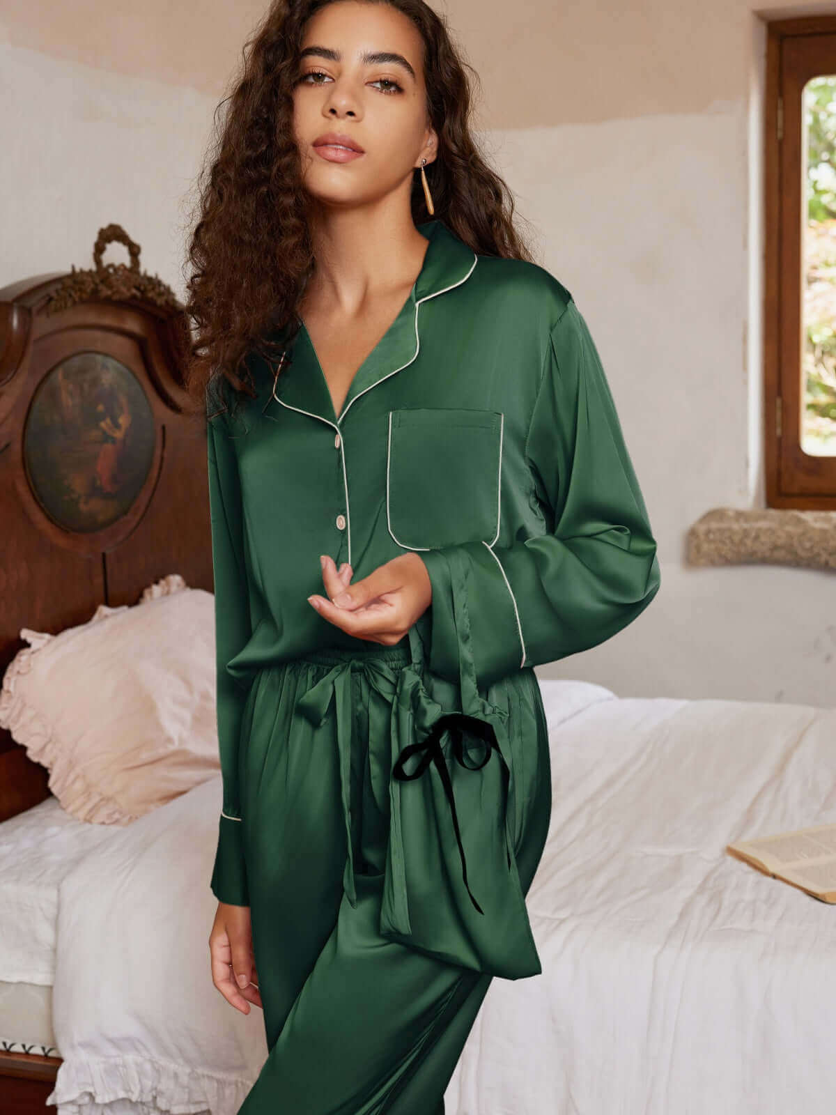 Luxury Silk Robe pajama sets for women Best Gift Guide for her Wedding Gift | Ulivary