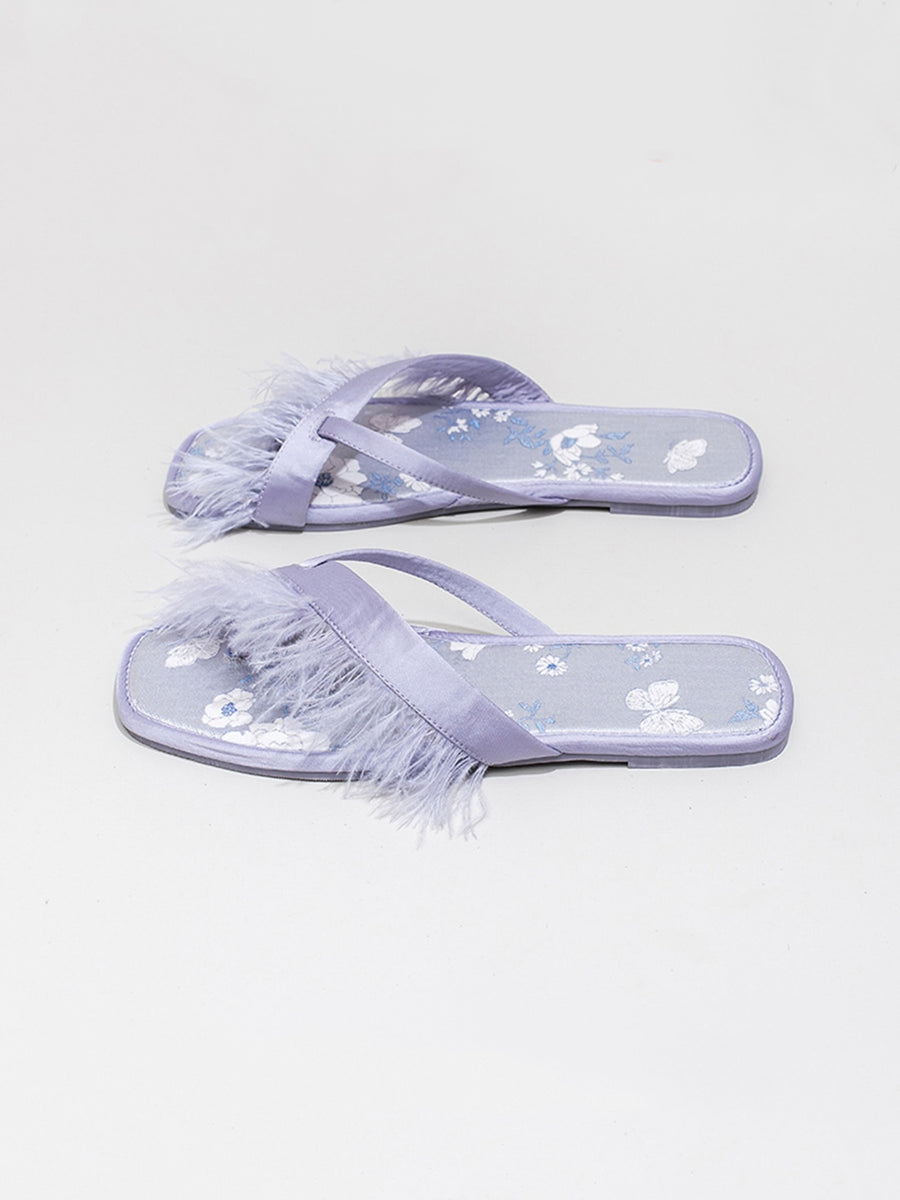 Elegant Summer Toe Ring Slippers