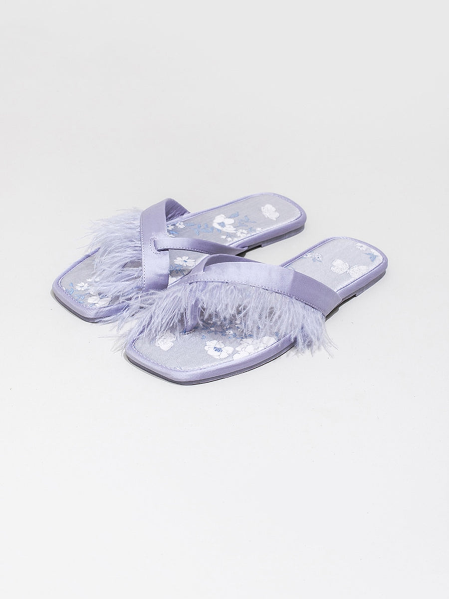 Elegant Summer Toe Ring Slippers