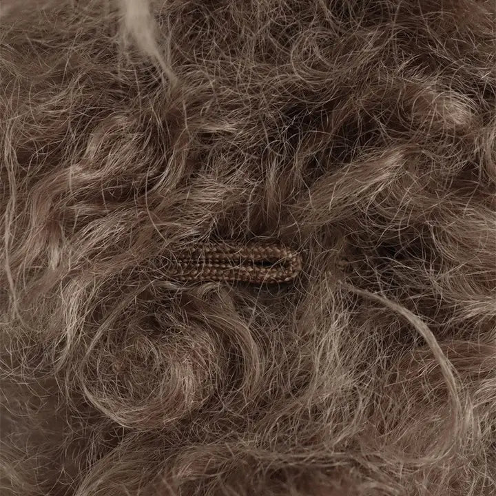 Fluffy Faux Fur Coat