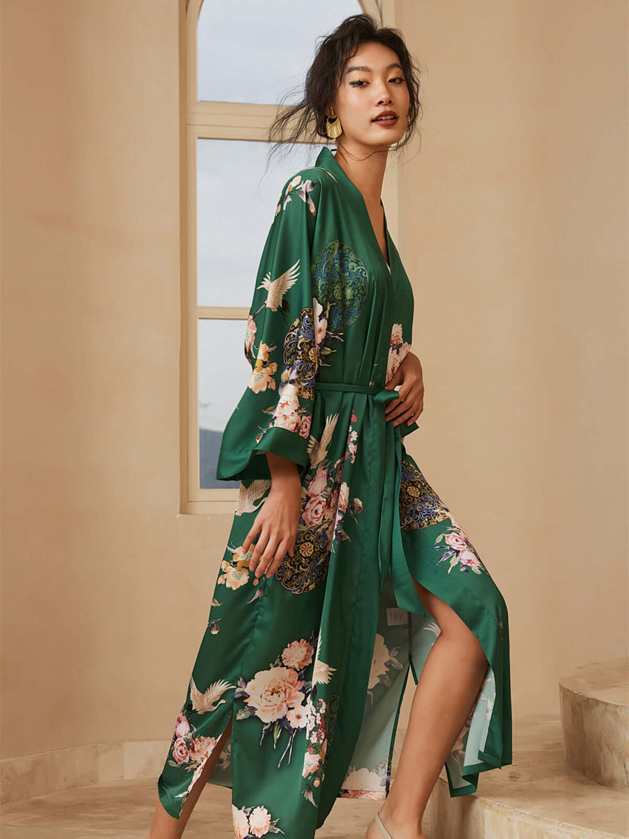 Luxury Silk Robe pajama sets for women Best Gift Guide for her Wedding Gift | Ulivary