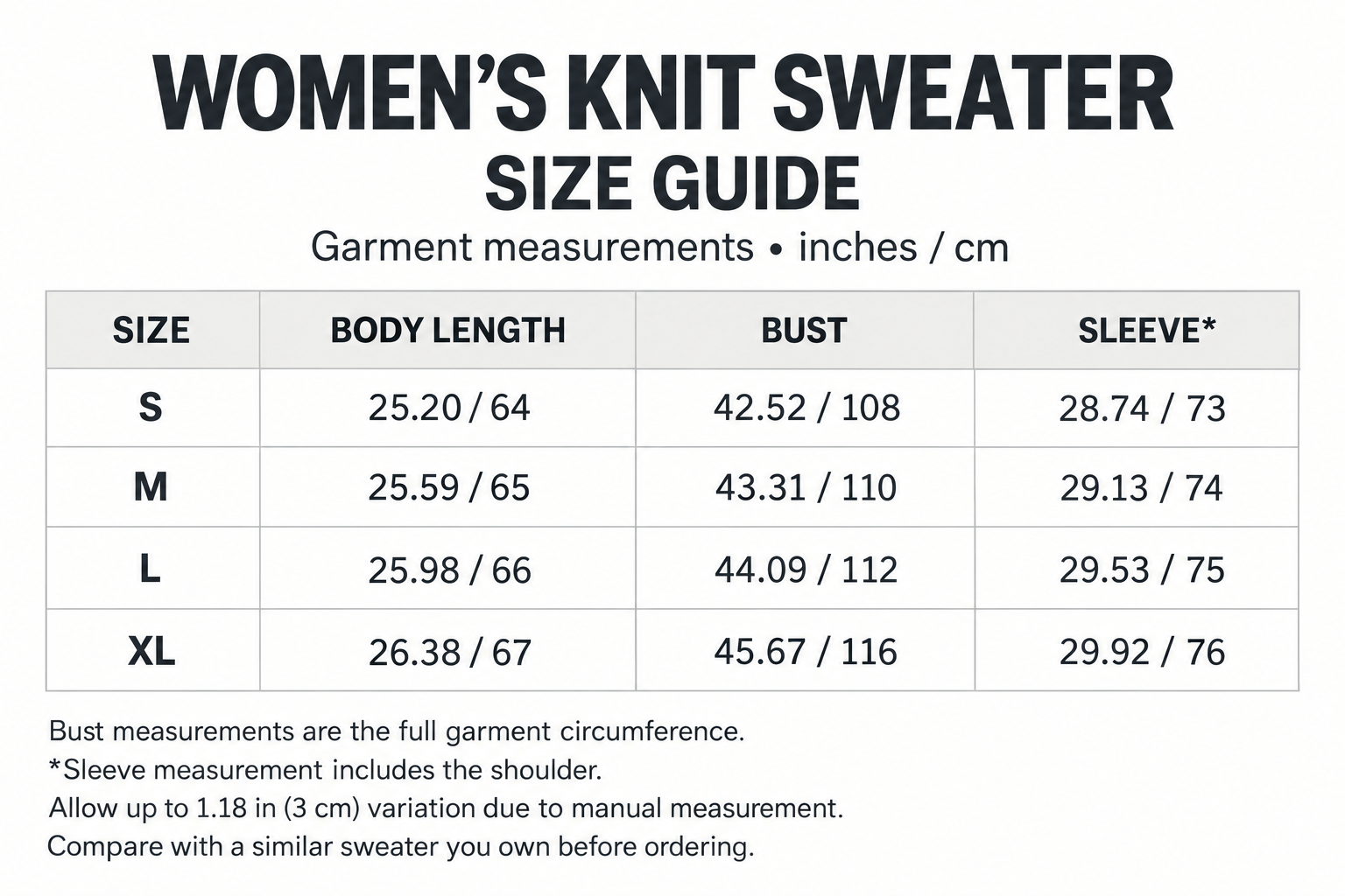 Women's Boutique Crew Neck Relaxed Fit Knit Pullover Sweater