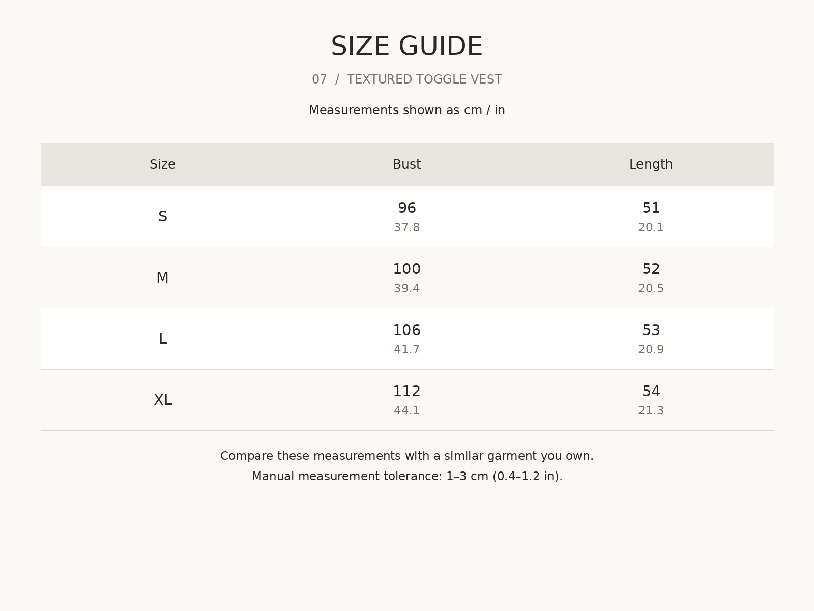 Boutique Textured Toggle Front Vest for Minimalist Layering